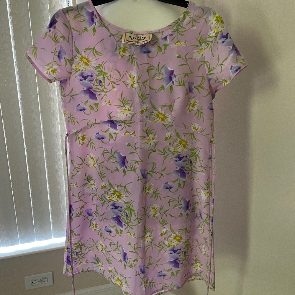 Straight summer mini dress size s/m